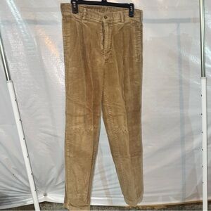 Classic Men's Corduroy Pants in Tan